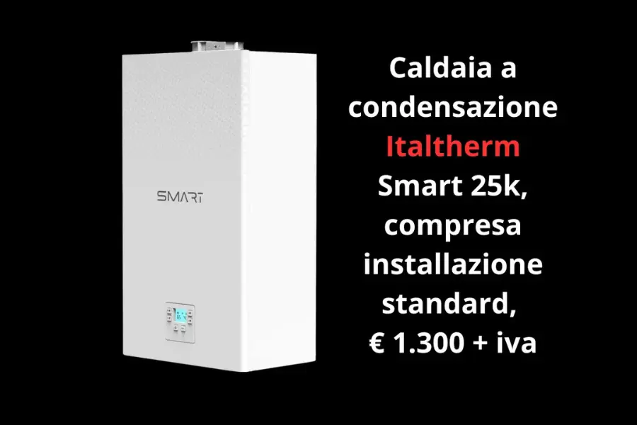 Offerta caldaia a condensazione Italtherm Smart 25K
